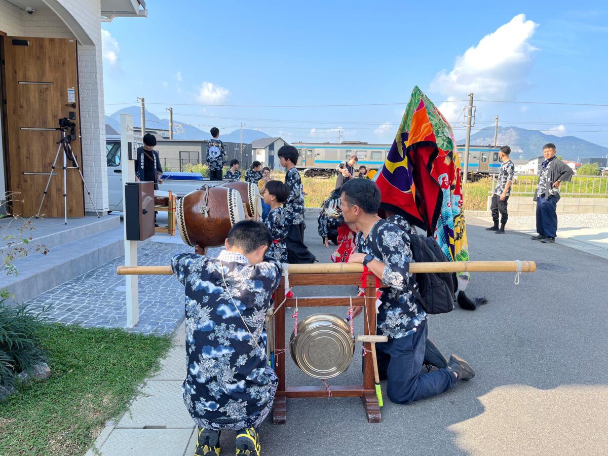 2023年 多度津町山階 秋祭り 村遣い 上小原獅子組