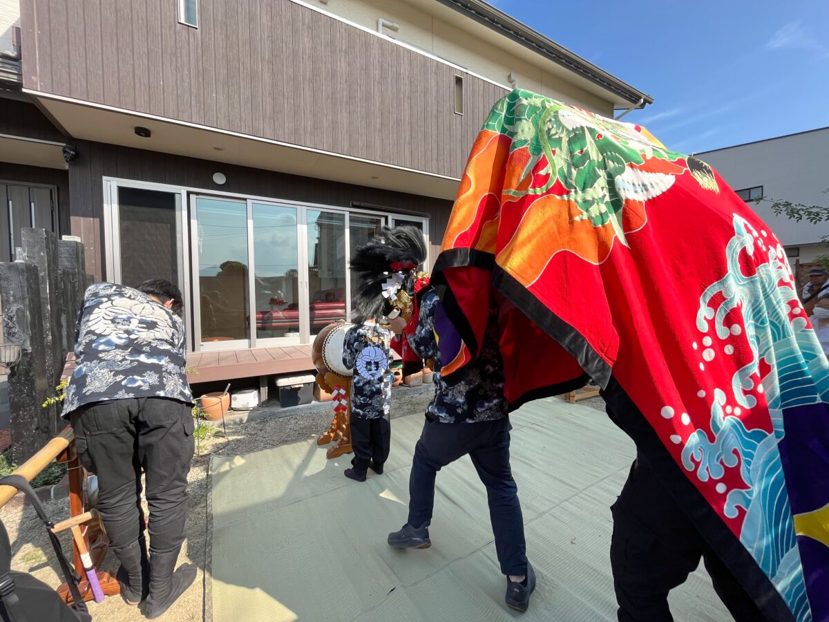 2023年 多度津町山階 秋祭り 村遣い 上小原獅子組