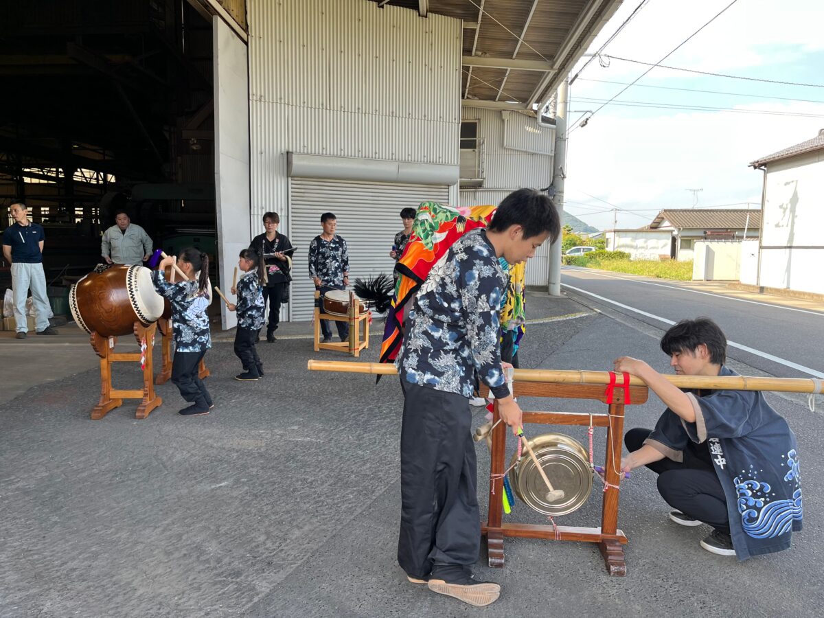 2023年 金井工業 秋祭り ヘンド獅子 上小原獅子組