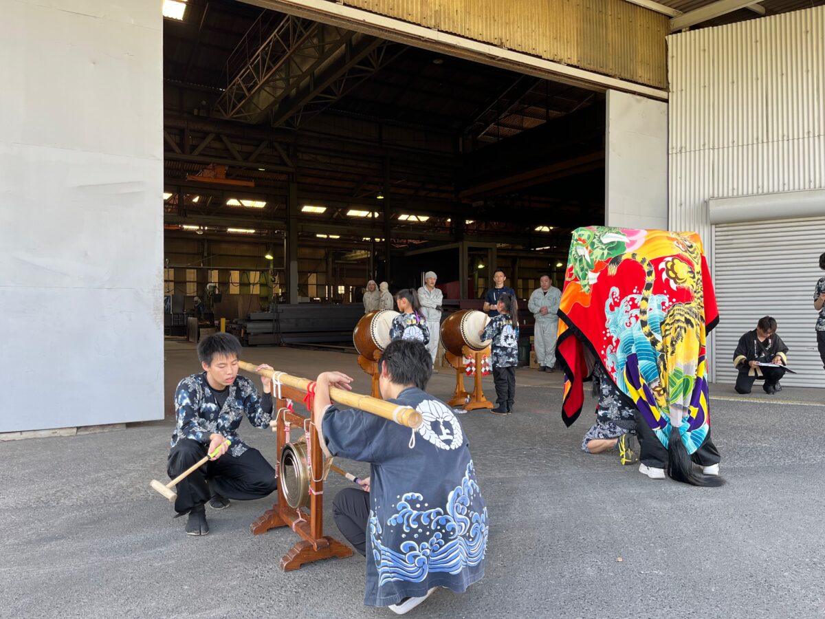 2023年 金井工業 秋祭り ヘンド獅子 上小原獅子組