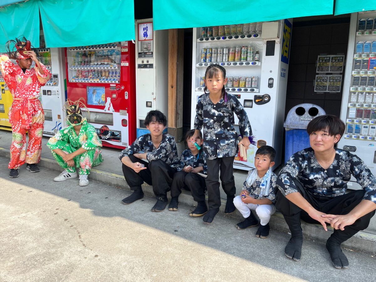 2023年 亀山酒店 秋祭り ヘンド獅子 上小原獅子組