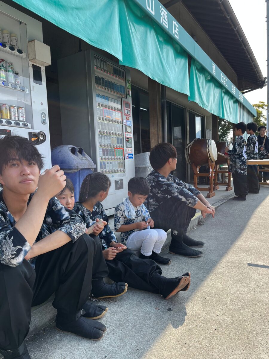 2023年 亀山酒店 秋祭り ヘンド獅子 上小原獅子組