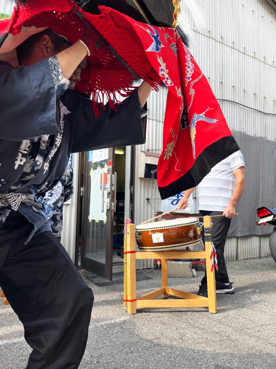 2023年セイサンエクスプレス 秋祭り ヘンド獅子 上小原獅子組