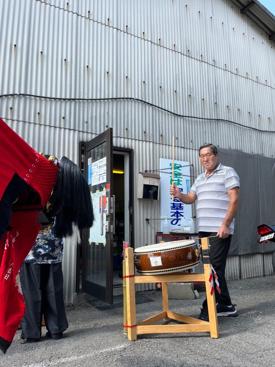 2023年セイサンエクスプレス 秋祭り ヘンド獅子 上小原獅子組