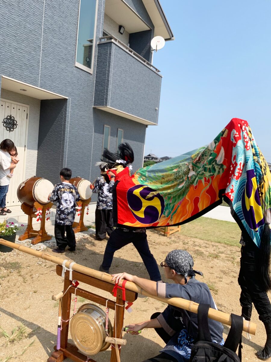 2023年 多度津町山階 秋祭り 村遣い 上小原獅子組