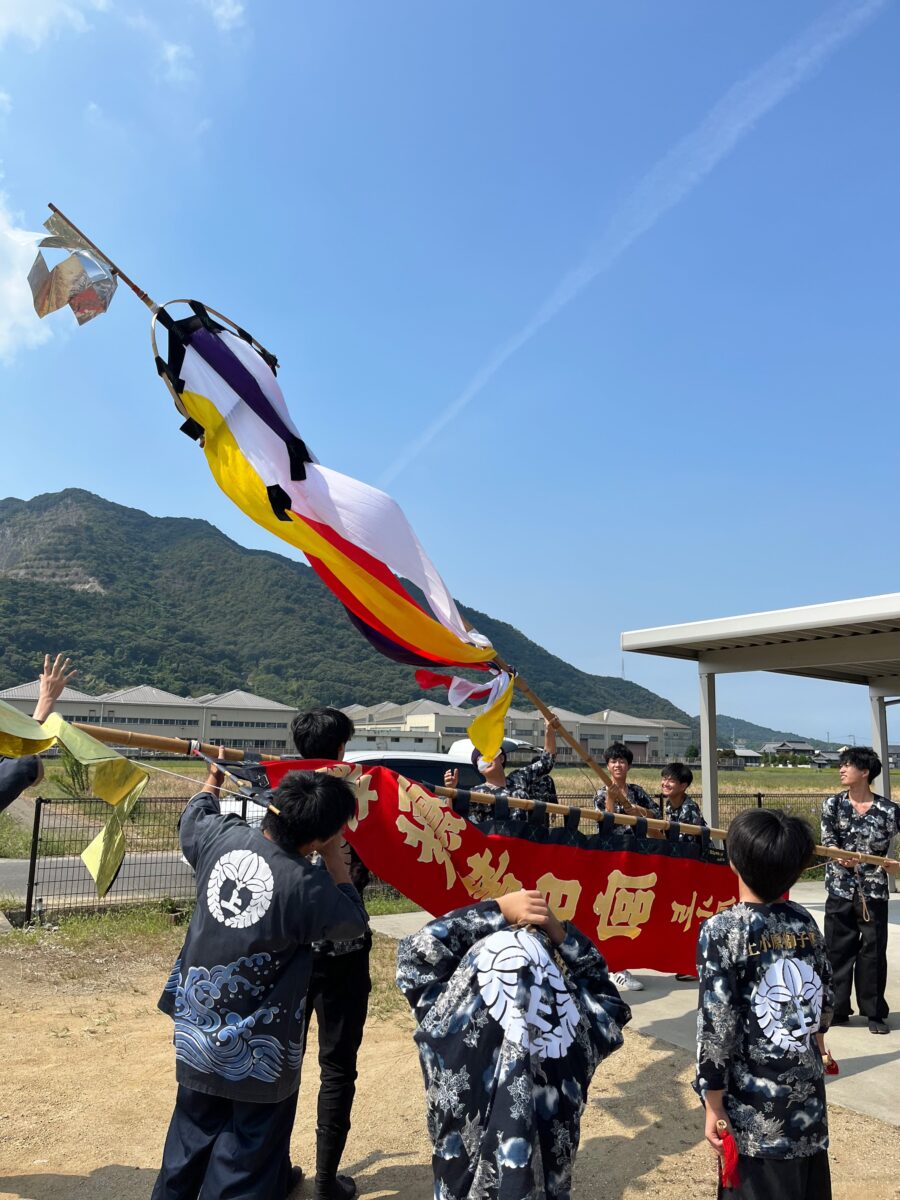 2023年 多度津町山階 秋祭り 村遣い 上小原獅子組