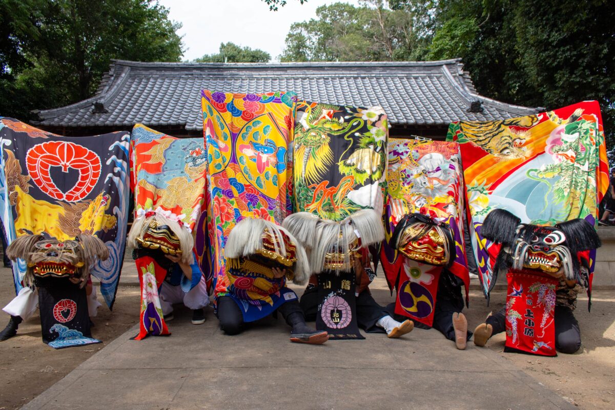 2023年 多度津町山階・春日神社 秋季例大祭 記念 山階獅子組
