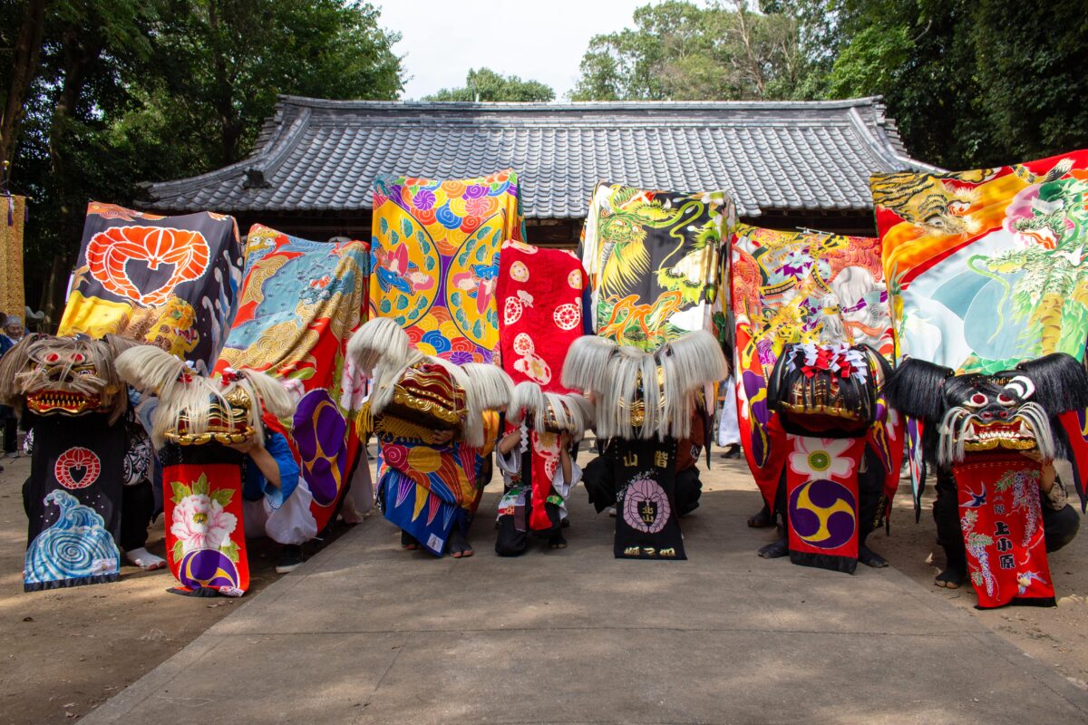2023年 多度津町山階・春日神社 秋季例大祭 記念 山階獅子組