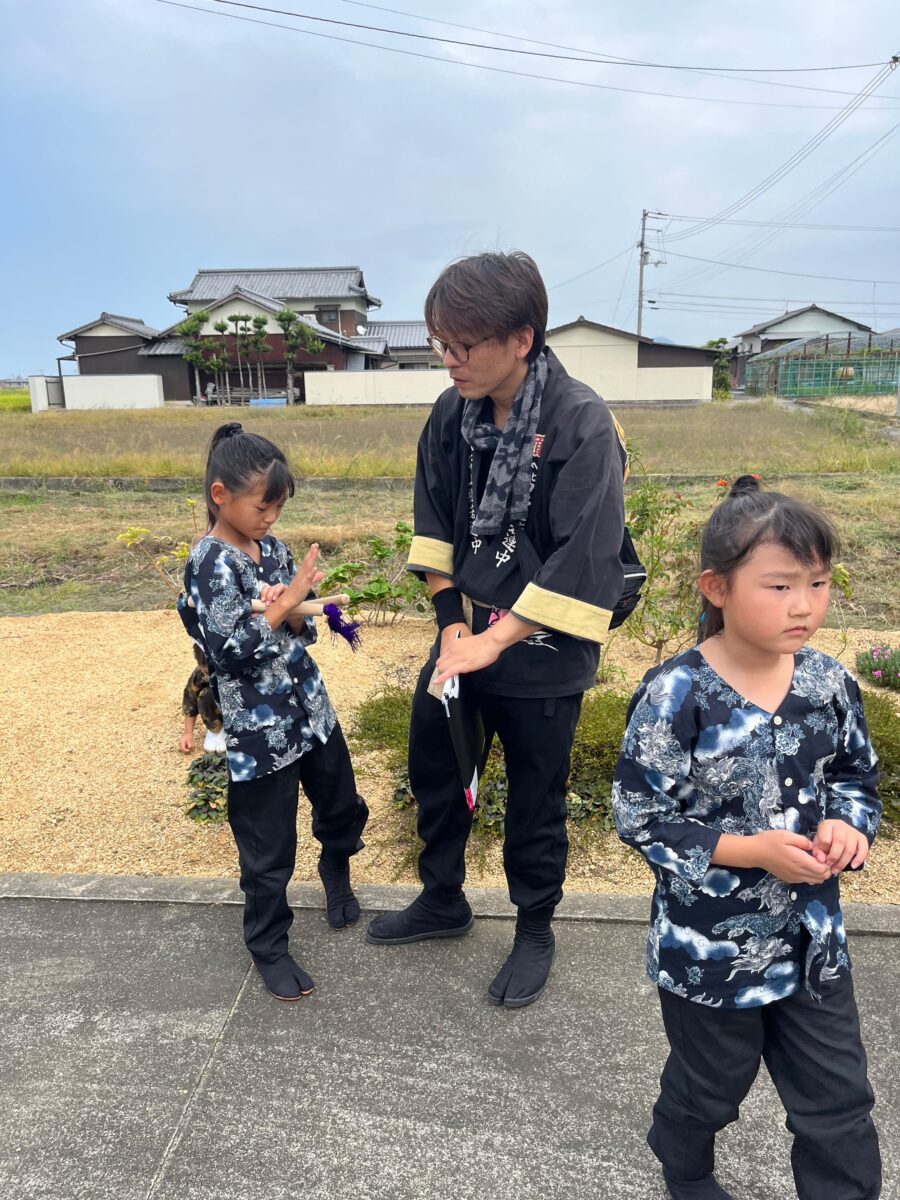 2023年 多度津町山階 秋祭り 村遣い 上小原獅子組