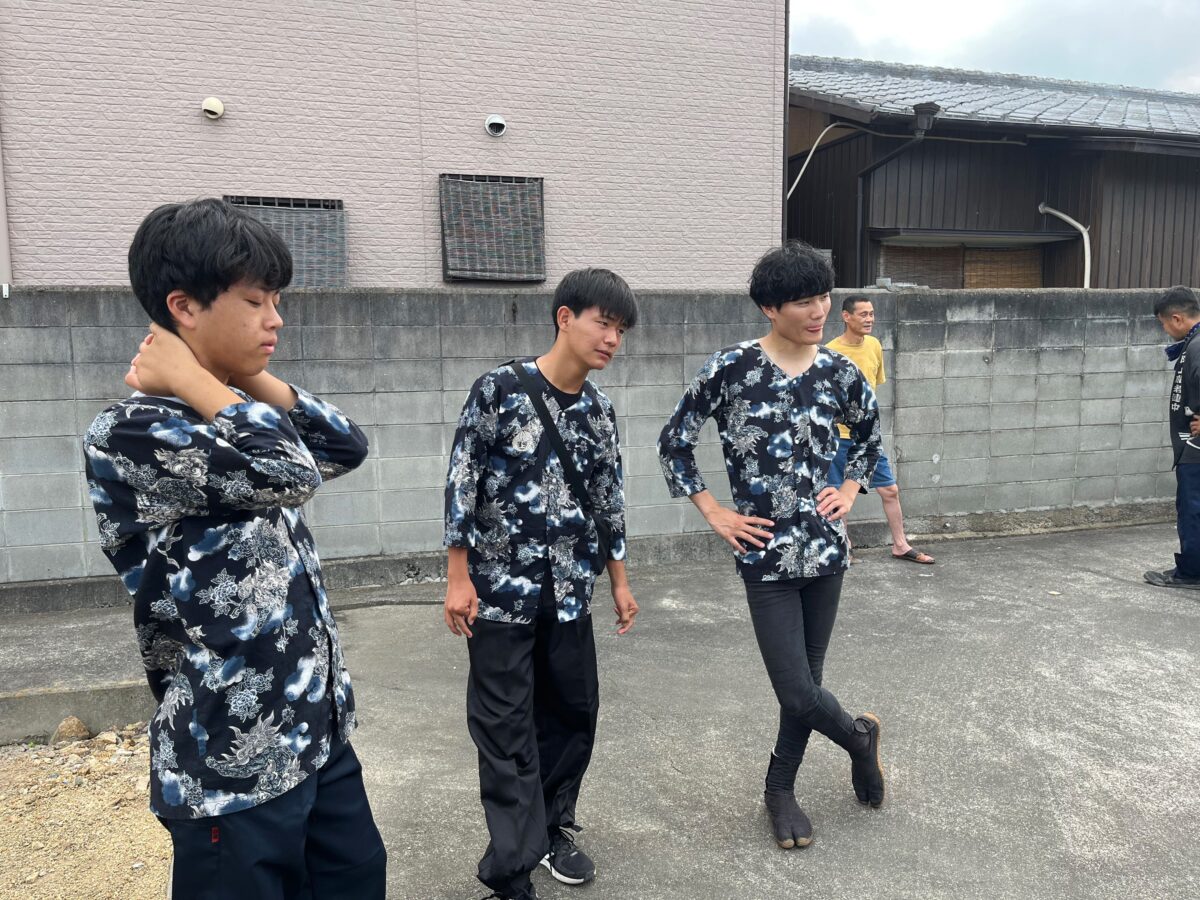 2023年 多度津町山階 秋祭り 村遣い 上小原獅子組