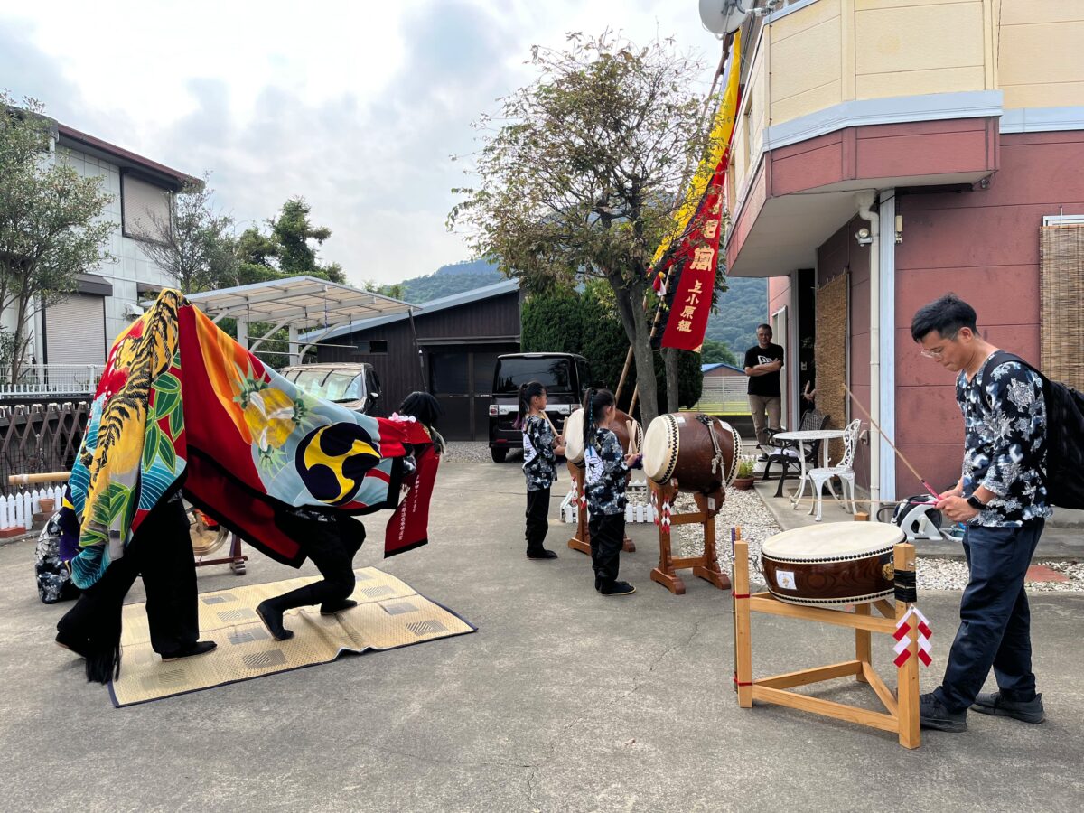 2023年 多度津町山階 秋祭り 村遣い 上小原獅子組