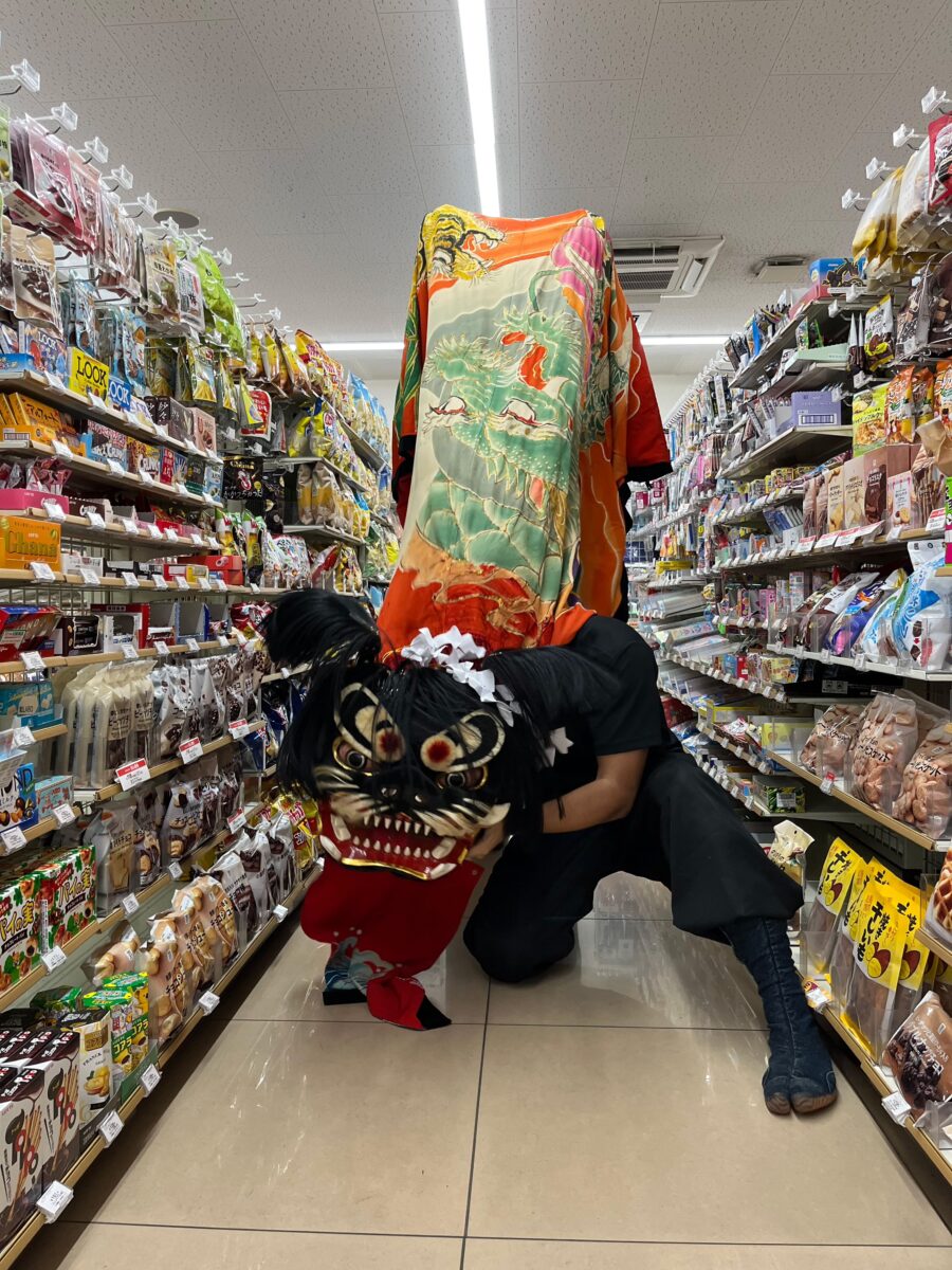 2023年 セブンイレブン多度津町葛原店 秋祭り ヘンド獅子 上小原獅子組