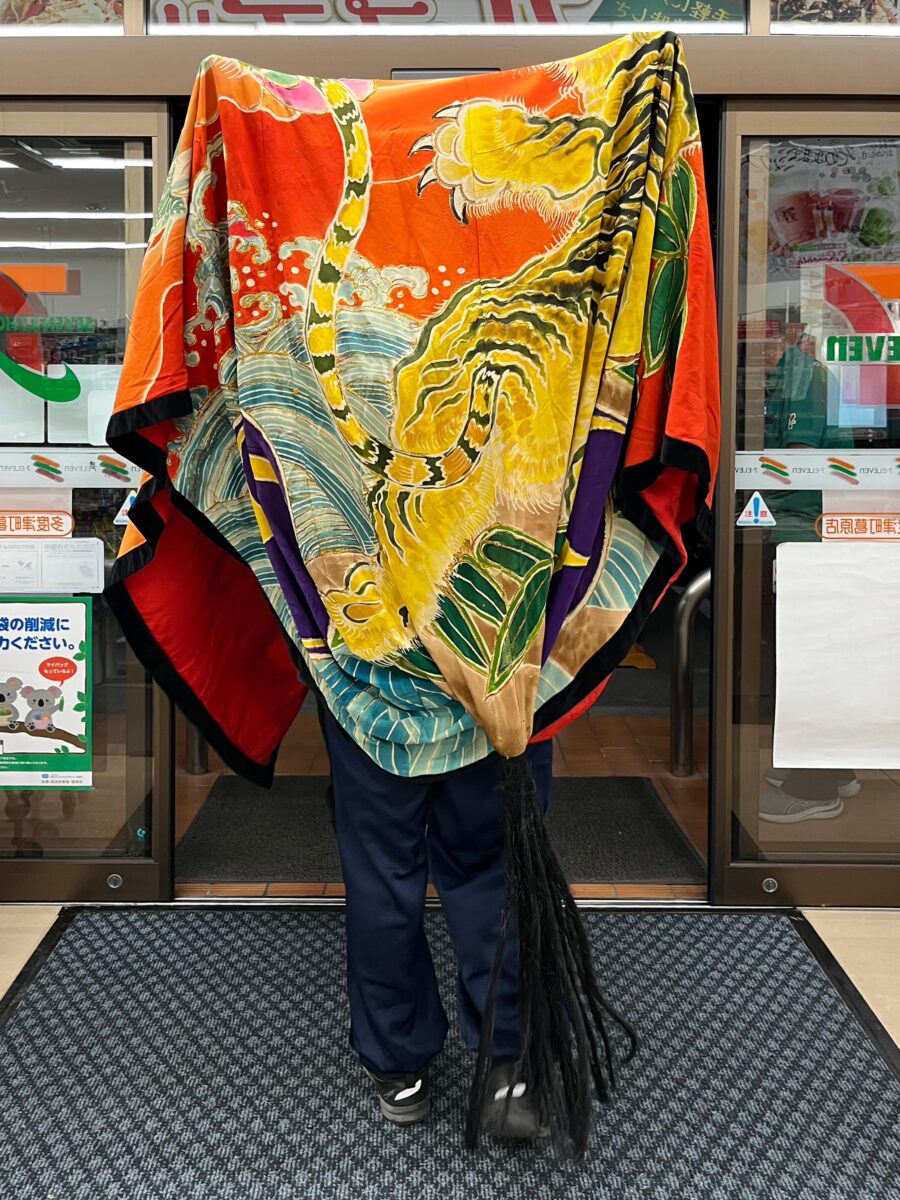 2023年 セブンイレブン多度津町葛原店 秋祭り ヘンド獅子 上小原獅子組