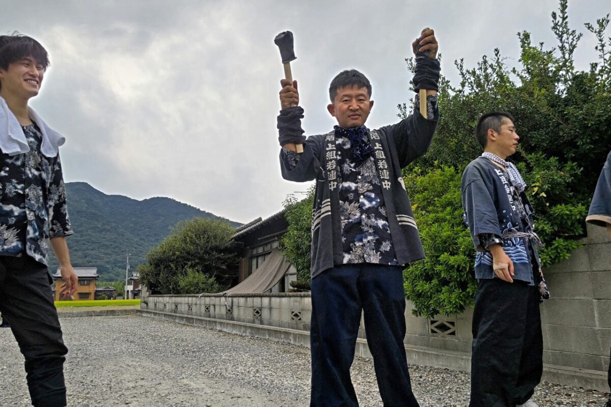 2023年 多度津町山階 秋祭り 村遣い 上小原獅子組