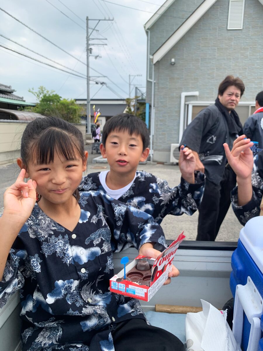 2023年 多度津町山階 秋祭り 村遣い 上小原獅子組