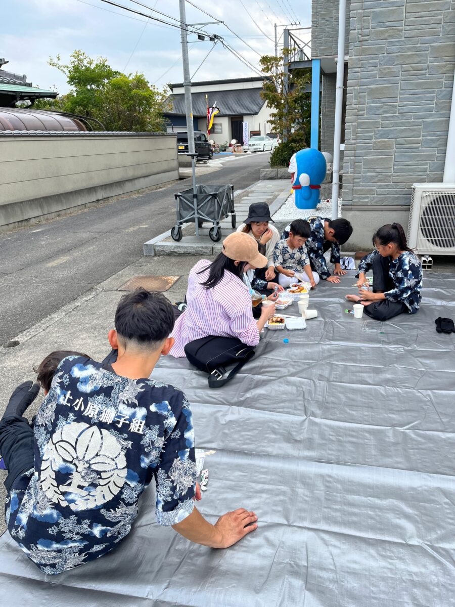 2023年 多度津町山階 秋祭り 村遣い 上小原獅子組
