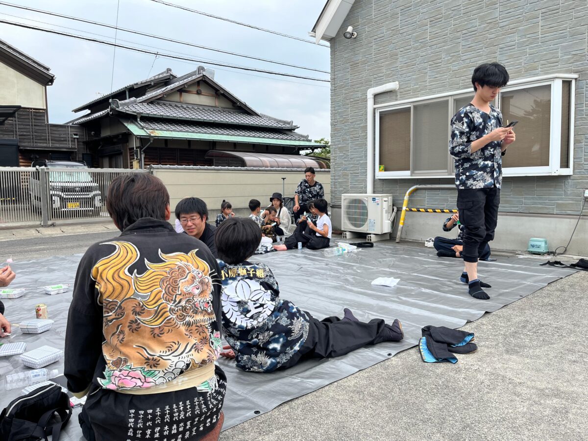 2023年 多度津町山階 秋祭り 村遣い 上小原獅子組