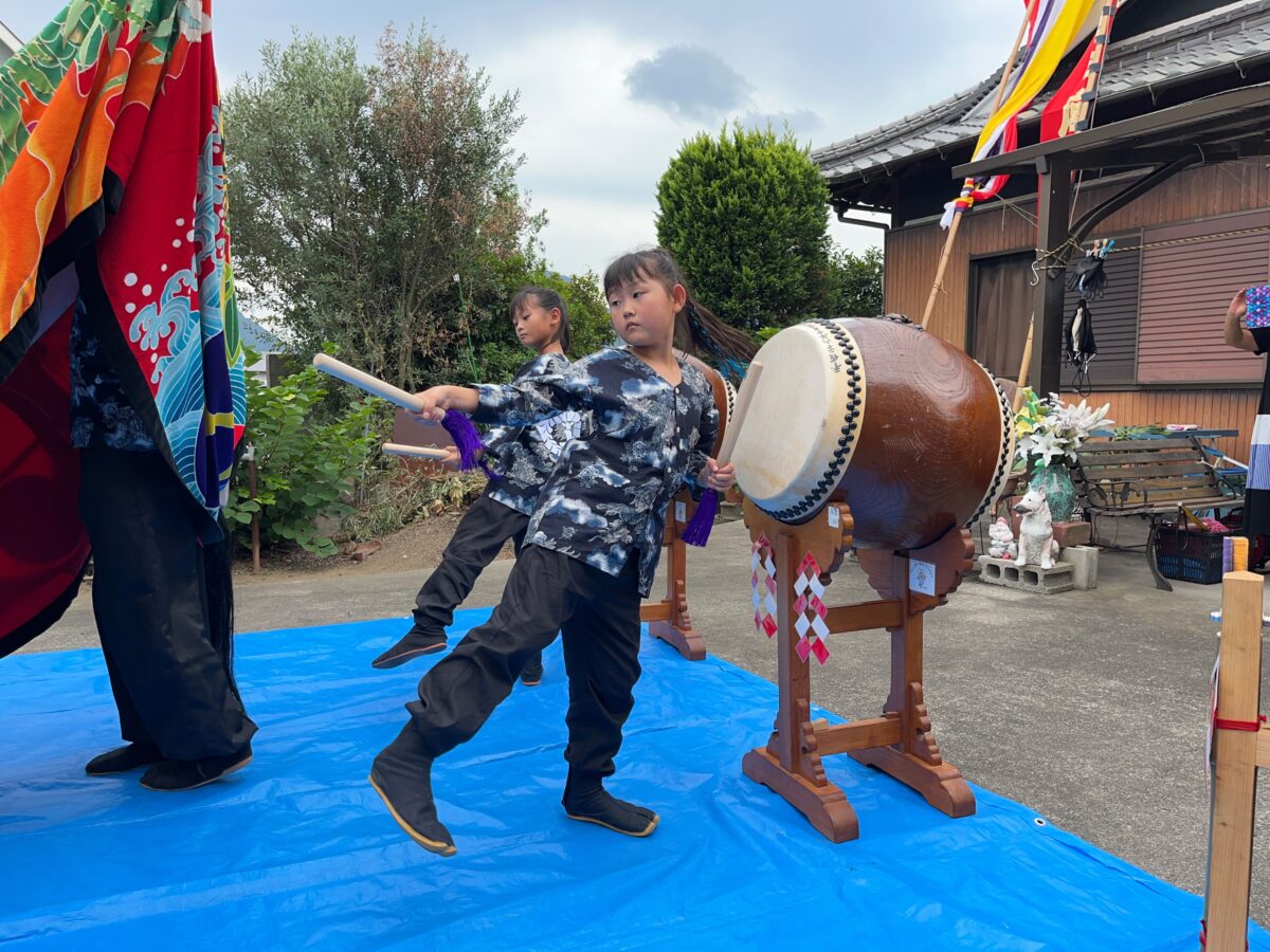 2023年 多度津町山階 秋祭り 村遣い 上小原獅子組