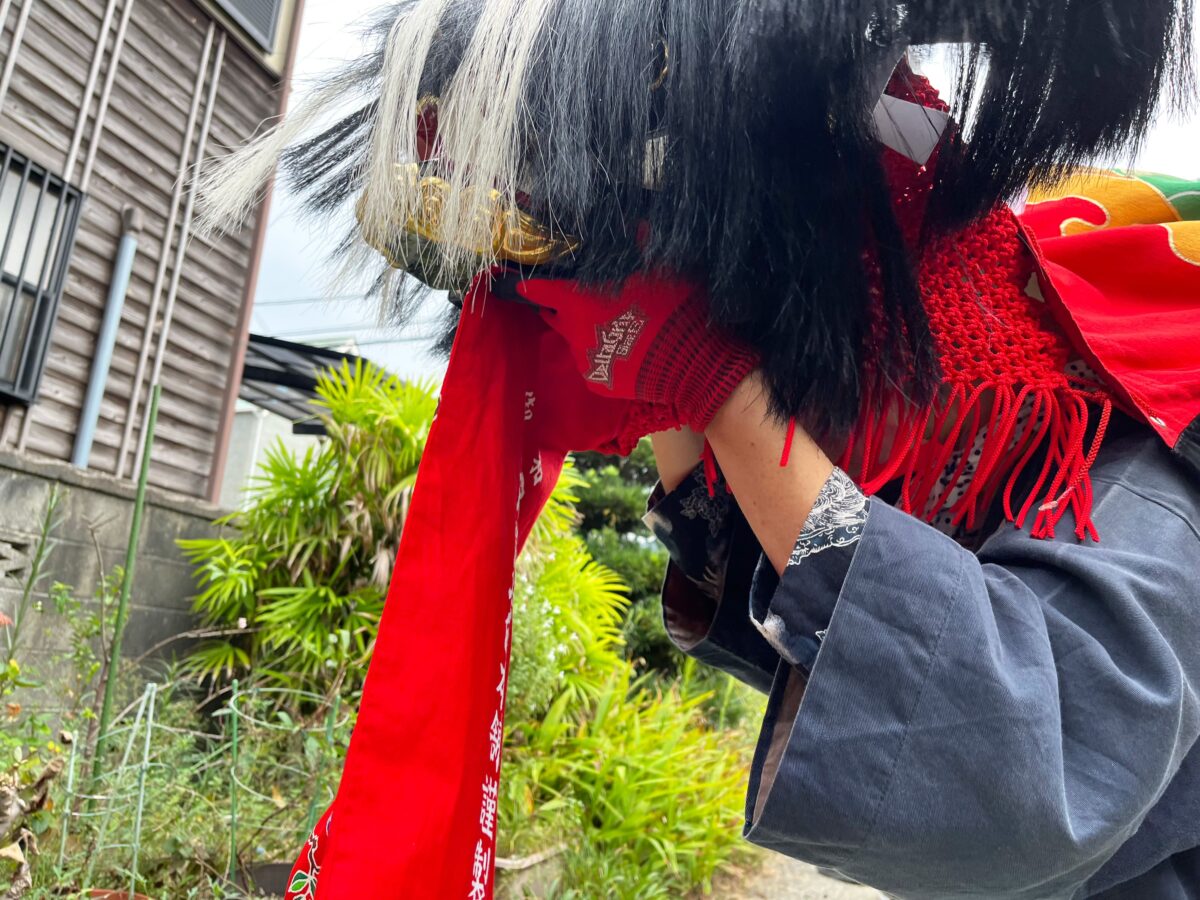 2023年 多度津町山階 秋祭り 村遣い 上小原獅子組