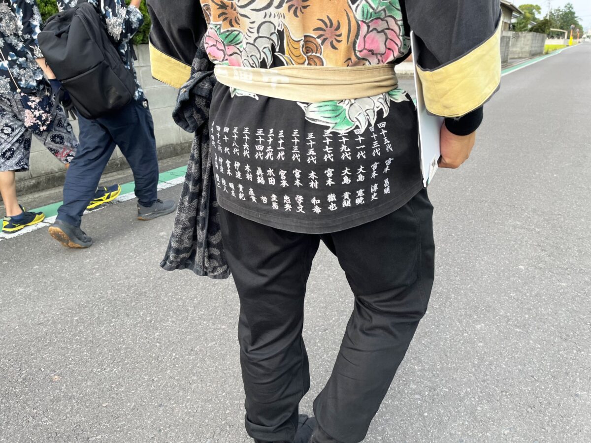 2023年 多度津町山階 秋祭り 村遣い 上小原獅子組
