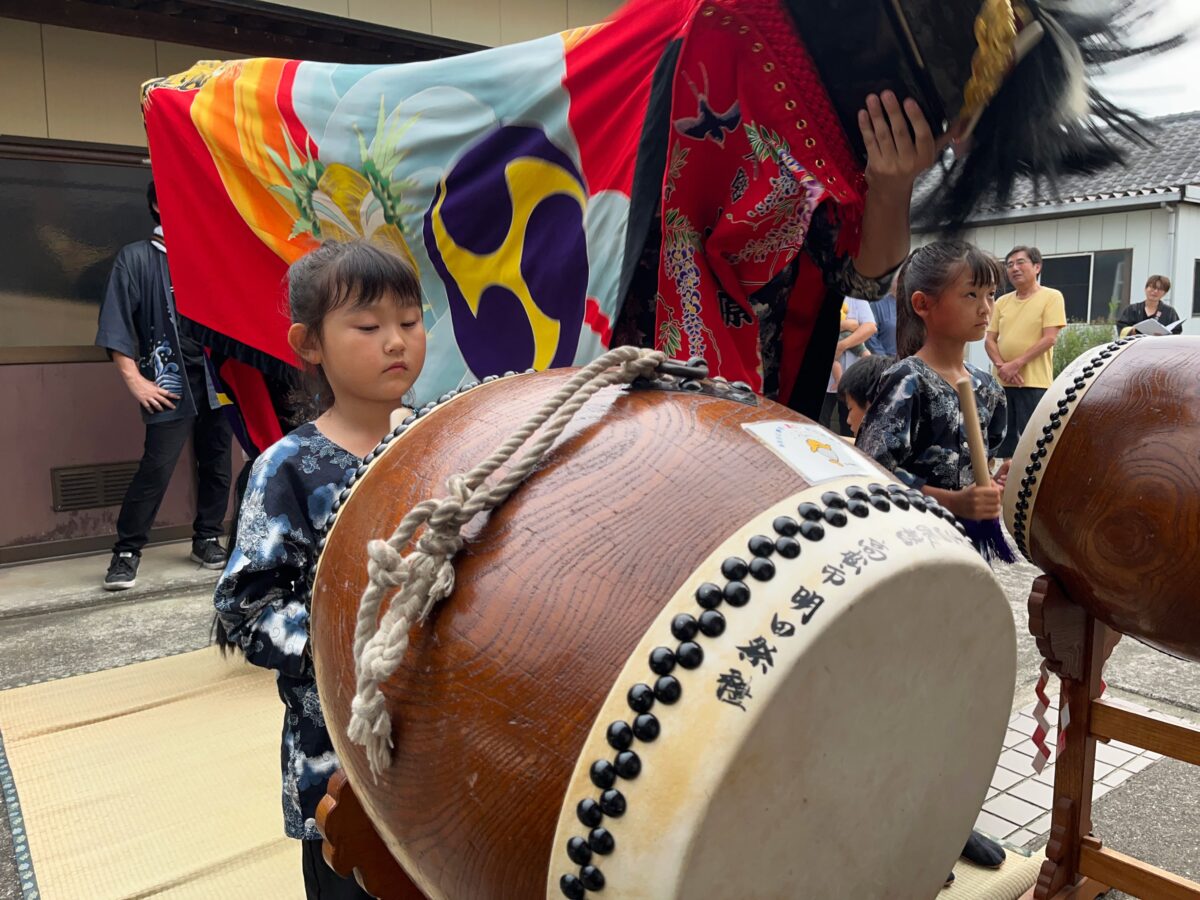 2023年 多度津町山階 秋祭り 村遣い 上小原獅子組