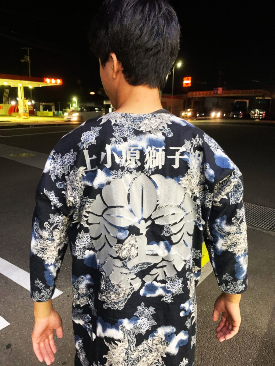 2023年 ローソン善通寺中村店 秋祭り ヘンド獅子 上小原獅子組