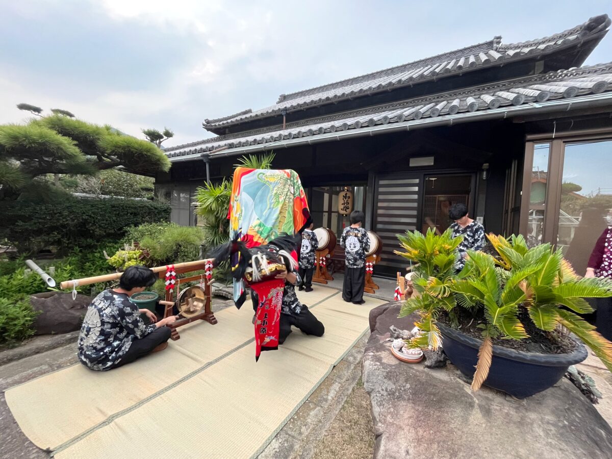 2023年 多度津町山階 秋祭り 村遣い 上小原獅子組