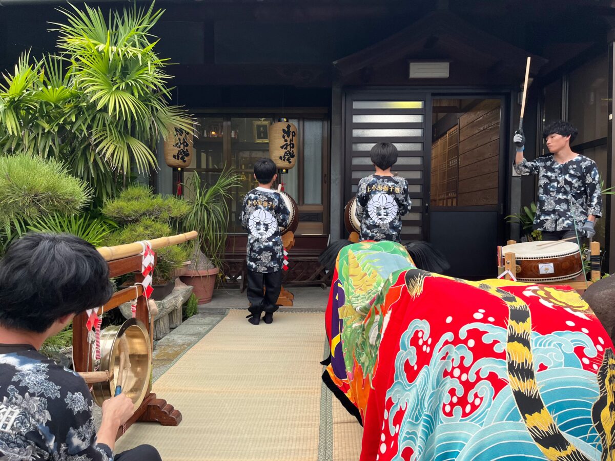 2023年 多度津町山階 秋祭り 村遣い 上小原獅子組