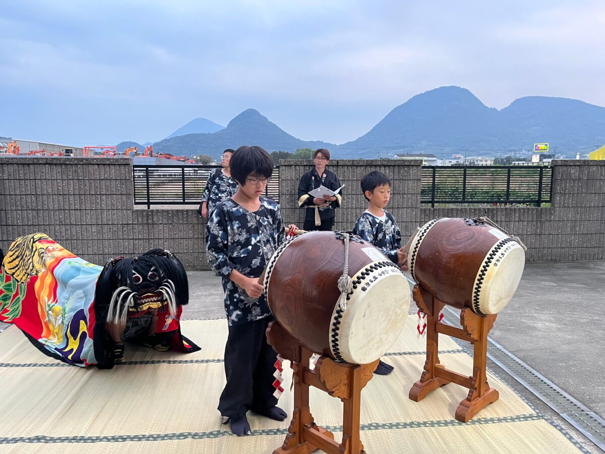 2023年 多度津町山階 秋祭り 村遣い 上小原獅子組