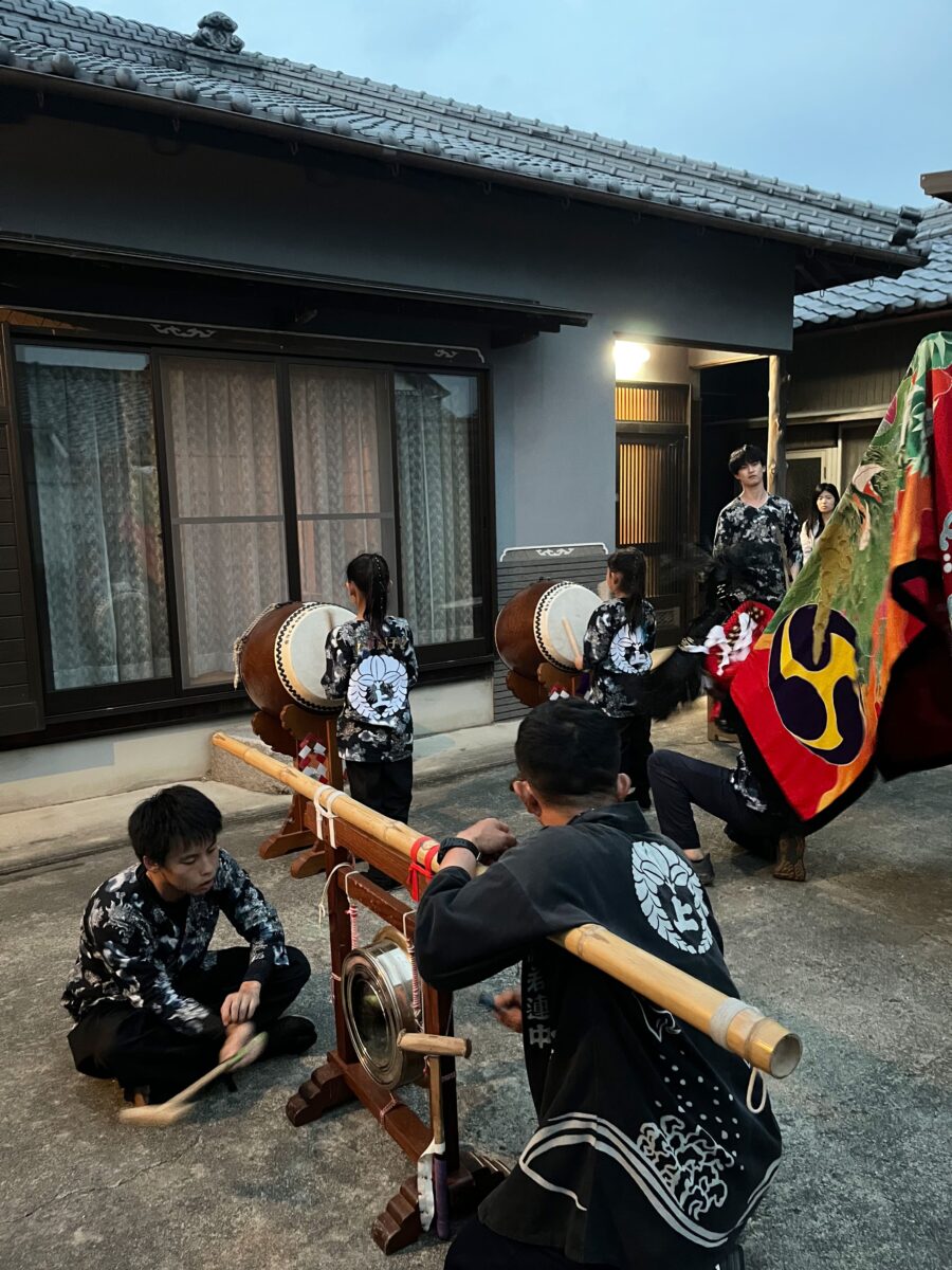 2023年 多度津町山階 秋祭り 村遣い 上小原獅子組