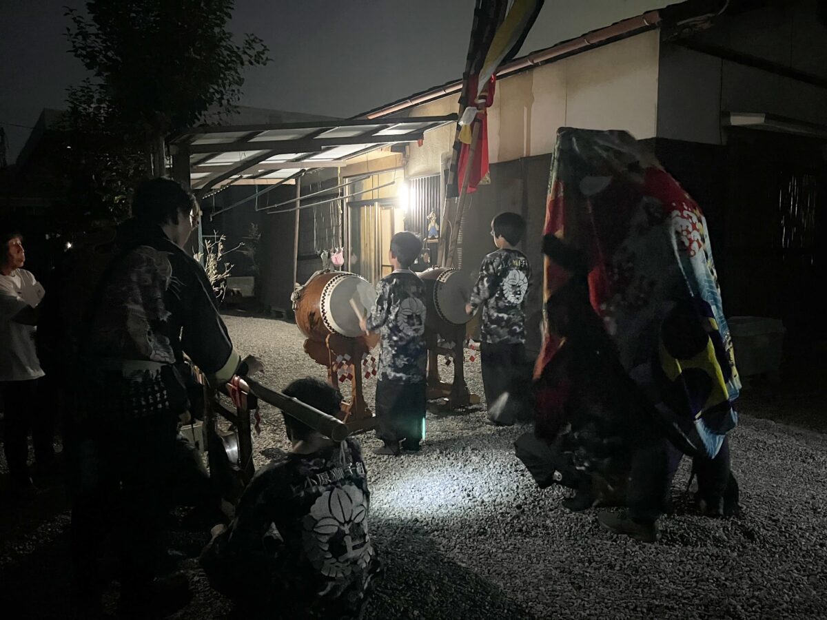 2023年 多度津町山階 秋祭り 村遣い 上小原獅子組