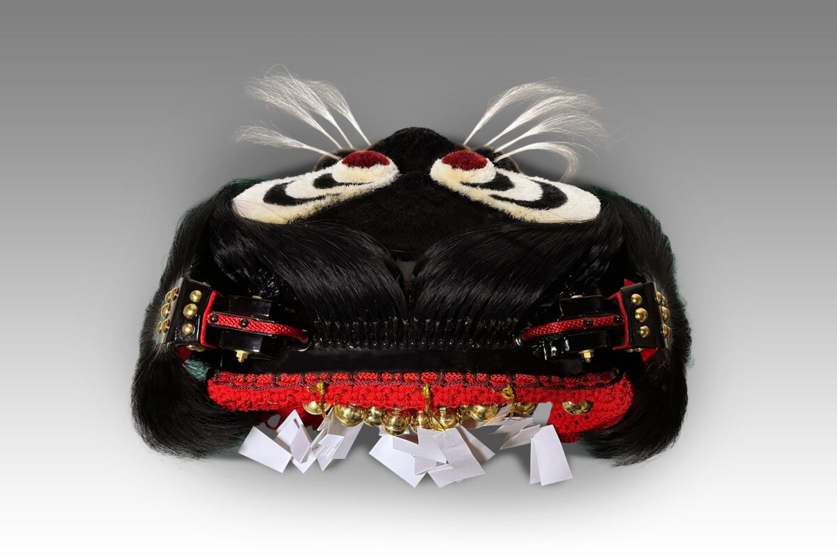 讃岐獅子頭 令和獅子(上面)上小原獅子組