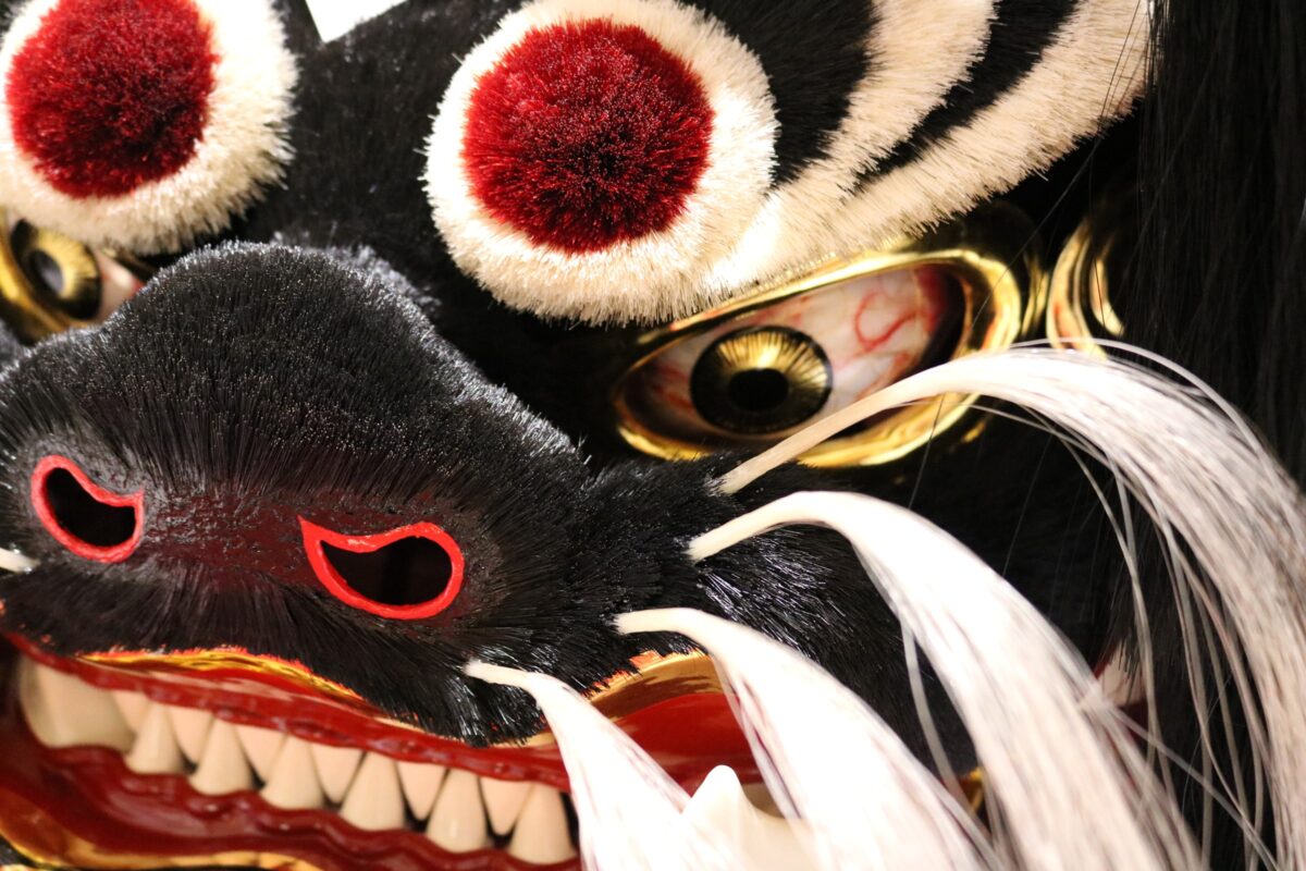 讃岐獅子頭 令和獅子(拡大)上小原獅子組
