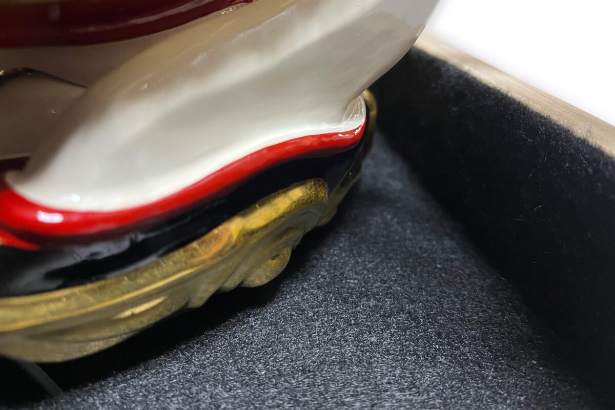 フェルト生地 獅子頭保管箱 上小原獅子組