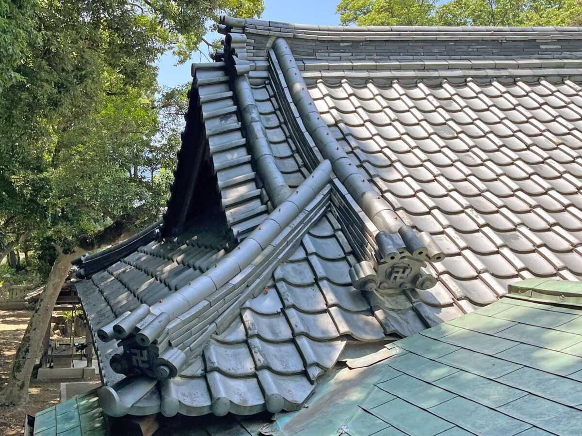 2023年 多度津町山階・春日神社 拝殿 北棟