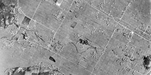 1948年9月25日撮影 空中写真 多度津町山階南部