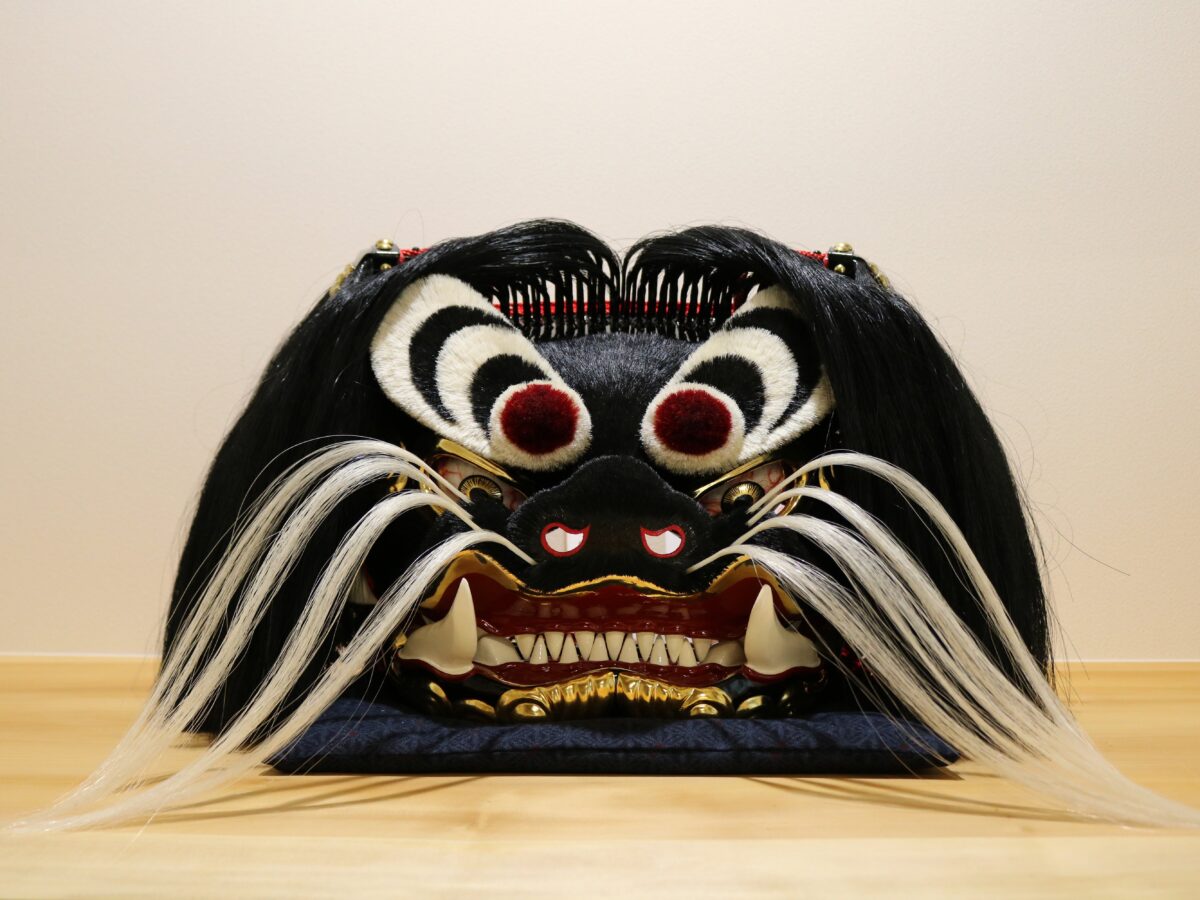 上小原獅子組 讃岐獅子頭 2023年1月吉日撮影