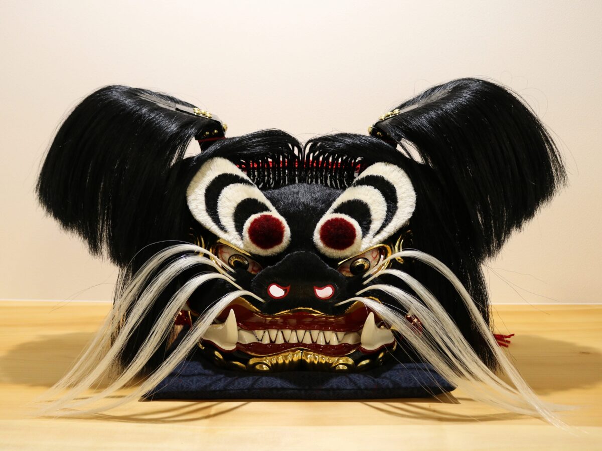 上小原獅子組 讃岐獅子頭 2023年1月吉日撮影