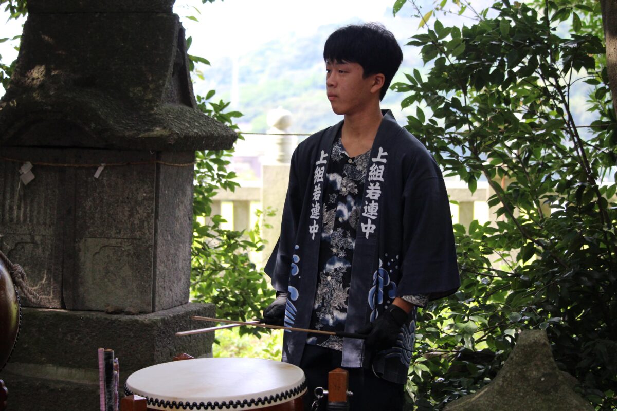 2024年 多度津町山階・春日神社 秋季例大祭 龍王宮 上小原獅子組