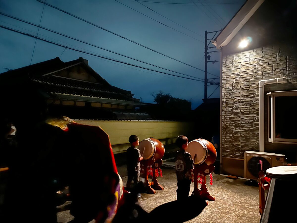 2024年 原組 秋祭り ヘンド獅子 上小原獅子組
