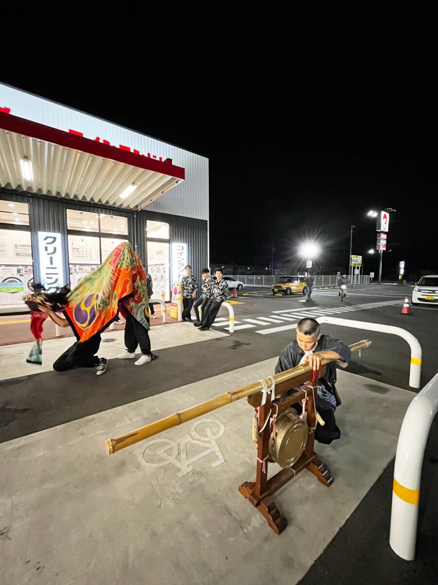 2024年 マルナカ多度津店 秋祭り ヘンド獅子 上小原獅子組