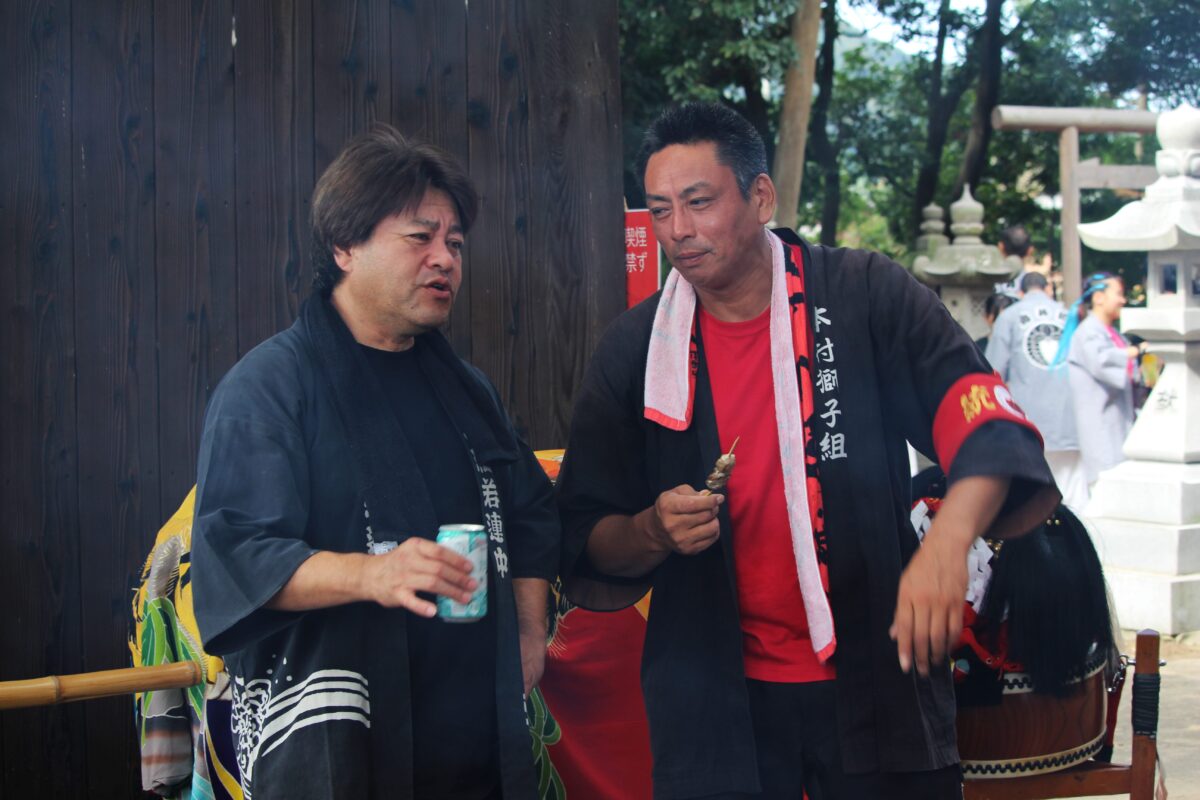 2024年 多度津町山階・春日神社 秋季例大祭 記念 上小原獅子組 本村獅子組