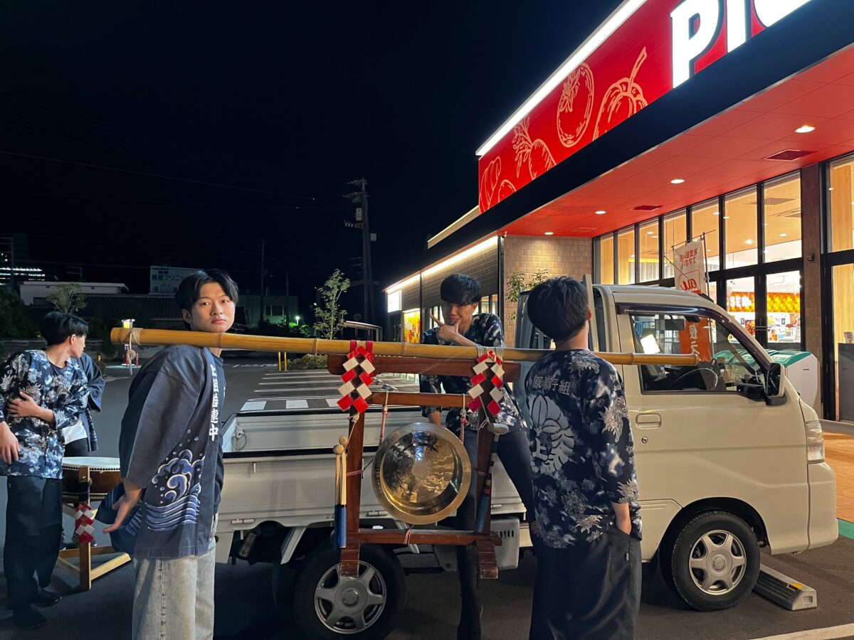 2024年 ピカソ多度津店 秋祭り ヘンド獅子 上小原獅子組