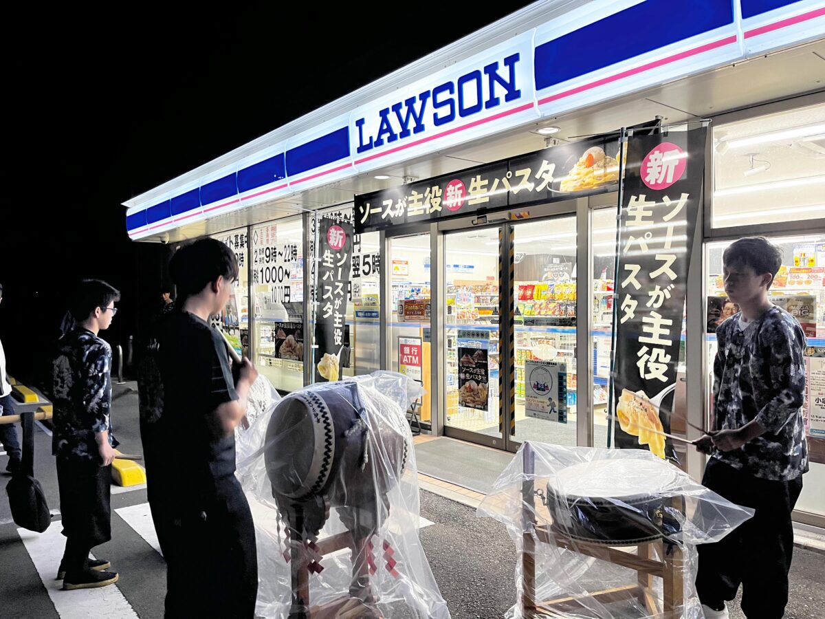 2024年 ローソン多度津町三井店 秋祭り ヘンド獅子 上小原獅子組