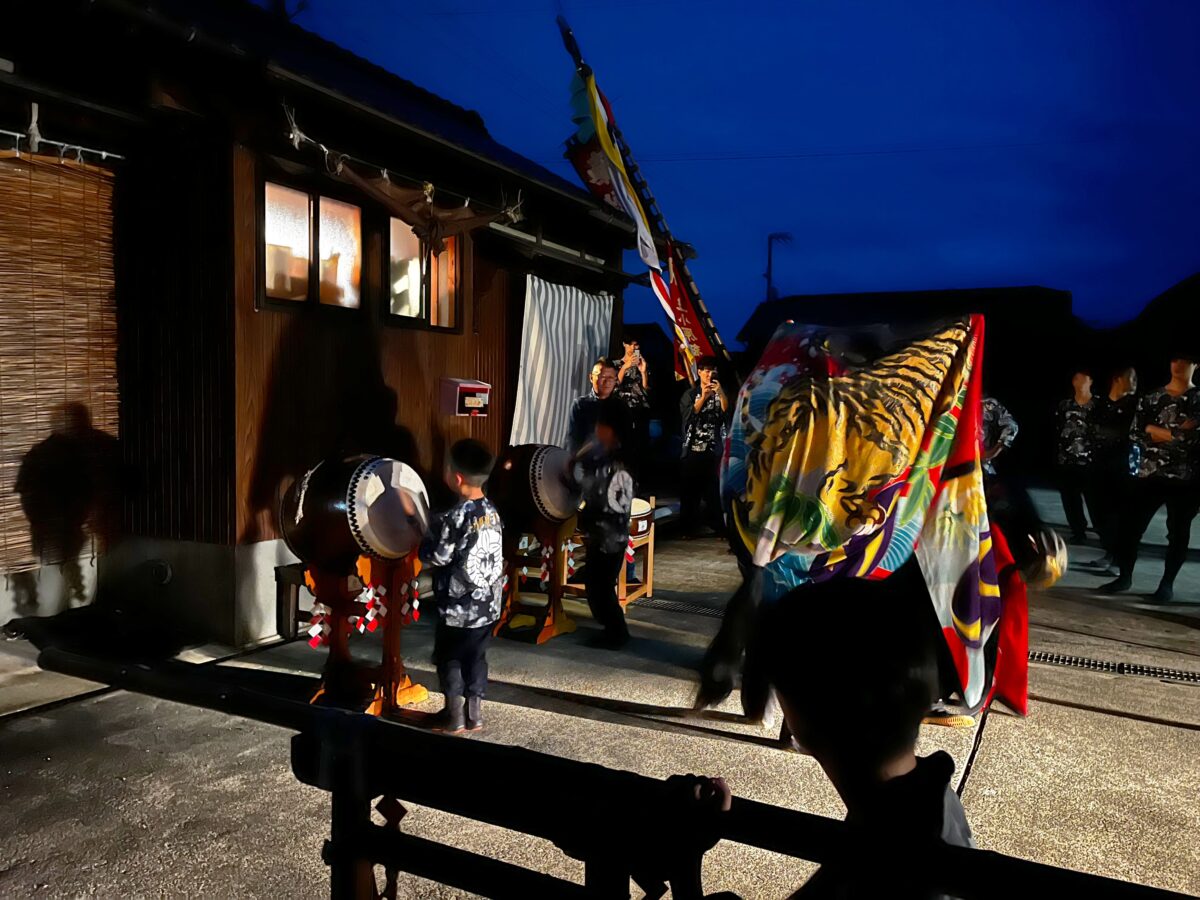 2024年 多度津町山階 秋祭り 村遣い 上小原獅子組