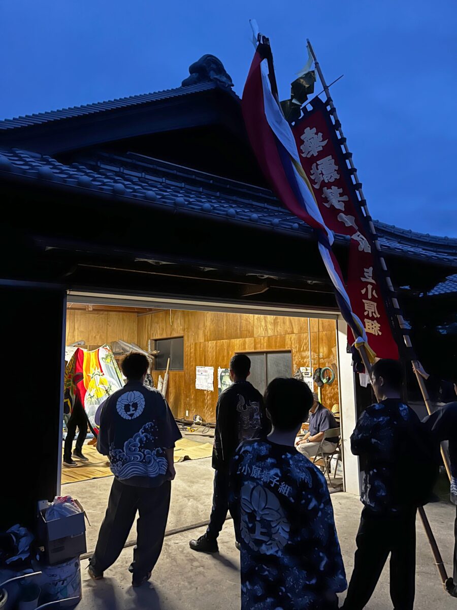 2024年 多度津町山階 秋祭り 村遣い 上小原獅子組