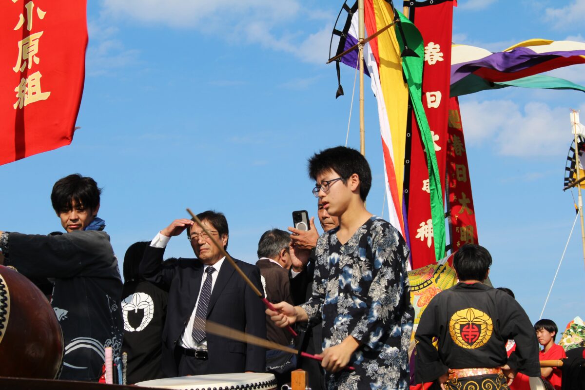 2024年 多度津町山階・藤波池 秋季例大祭 池まわり 上小原獅子組