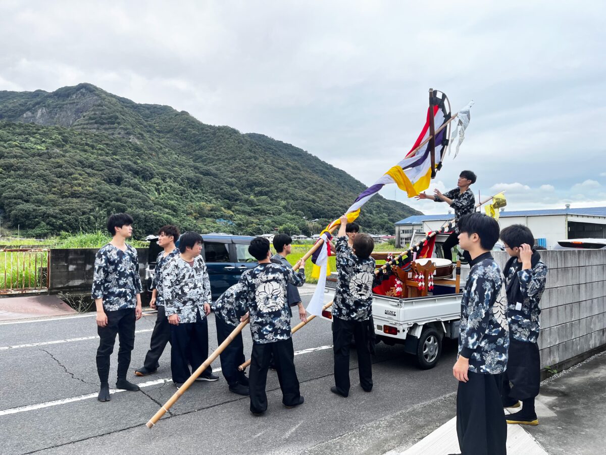 2024年 多度津町山階 秋祭り 村遣い 上小原獅子組