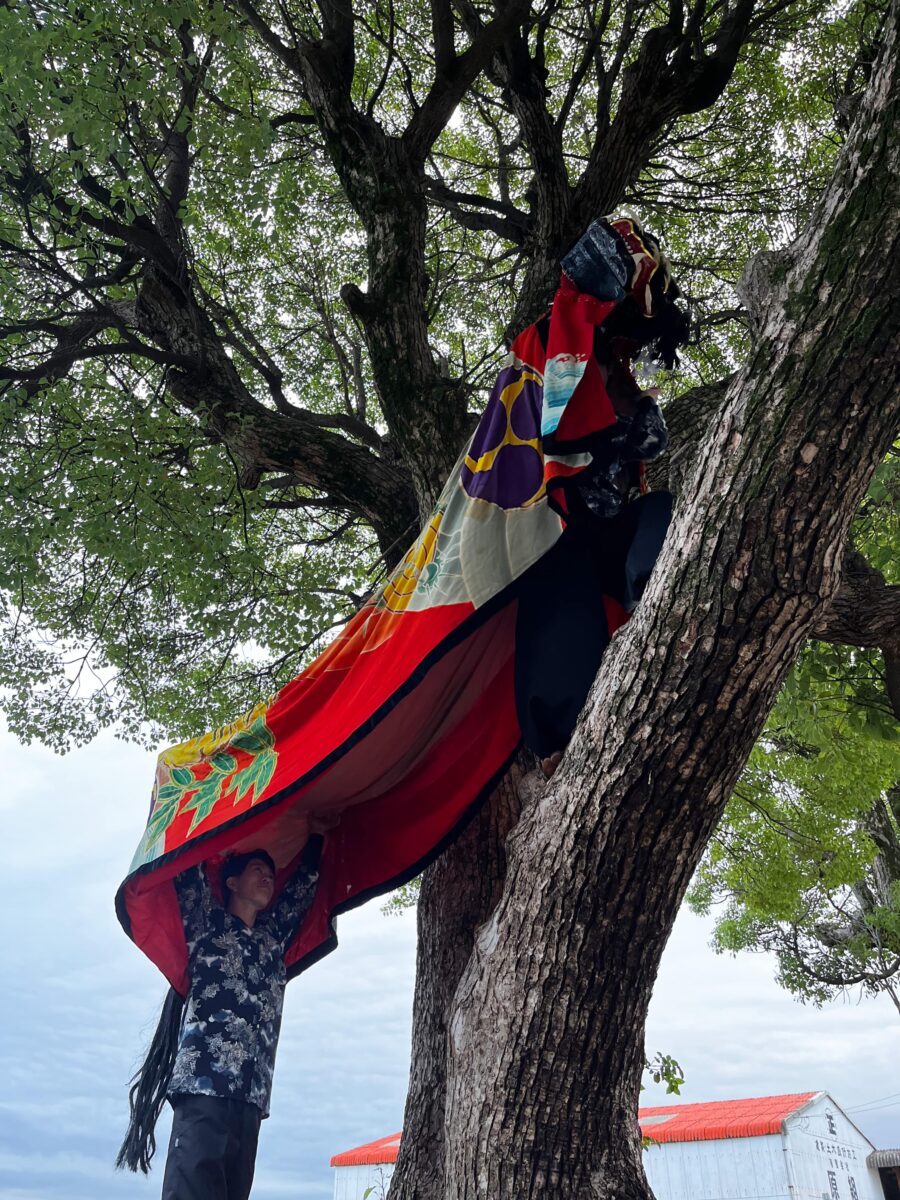 2024年 多度津町山階 秋祭り 村遣い 上小原獅子組