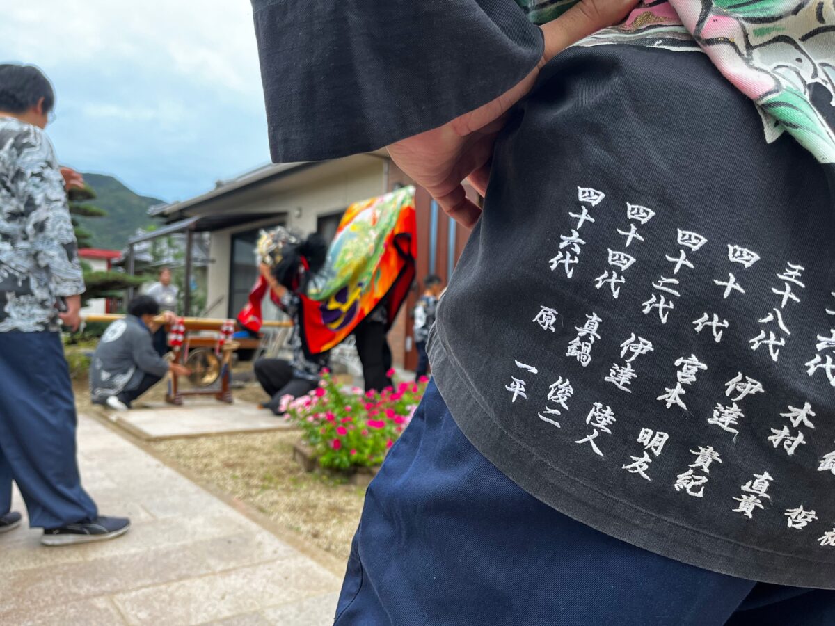 2024年 多度津町山階 秋祭り 村遣い 上小原獅子組
